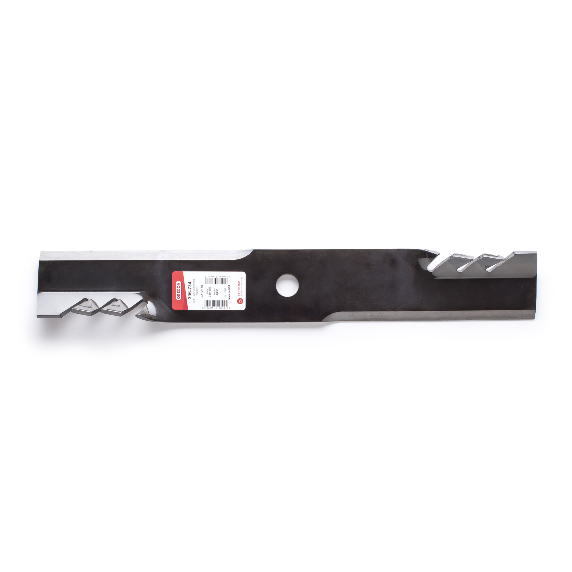 Oregon, Gator G6 Lawn Mower Blade, Length 20.5 in, Model# 396-734